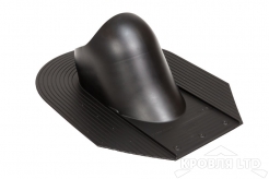 Основание для вентиляционной трубы Vilpe HUOPA/SLATE 110 –160 цвет черный   для гибкой черепицы