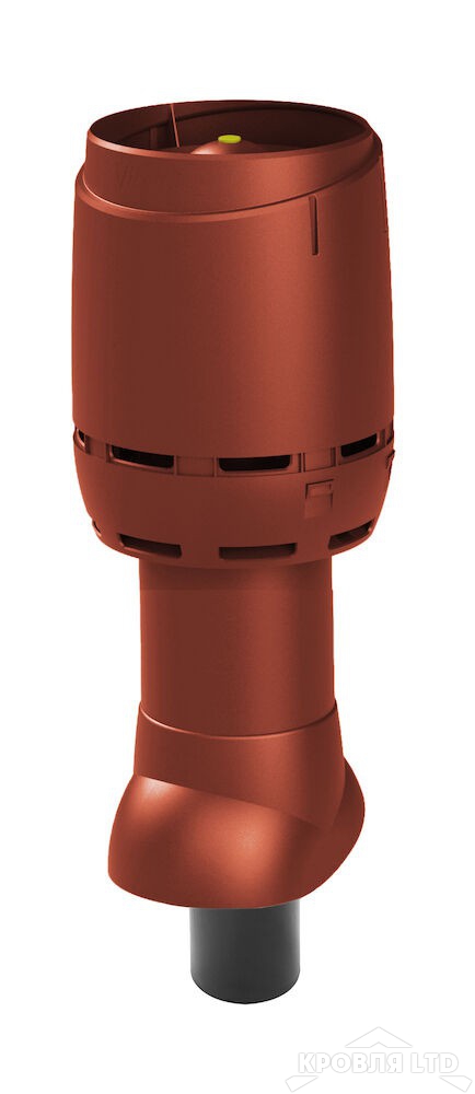 Вентиляционный выход Vilpe FLOW 110P/IS/350 цвет красный
