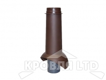 Выход канализации Krovent Pipe-VT 110 is (утепленный) коричневый